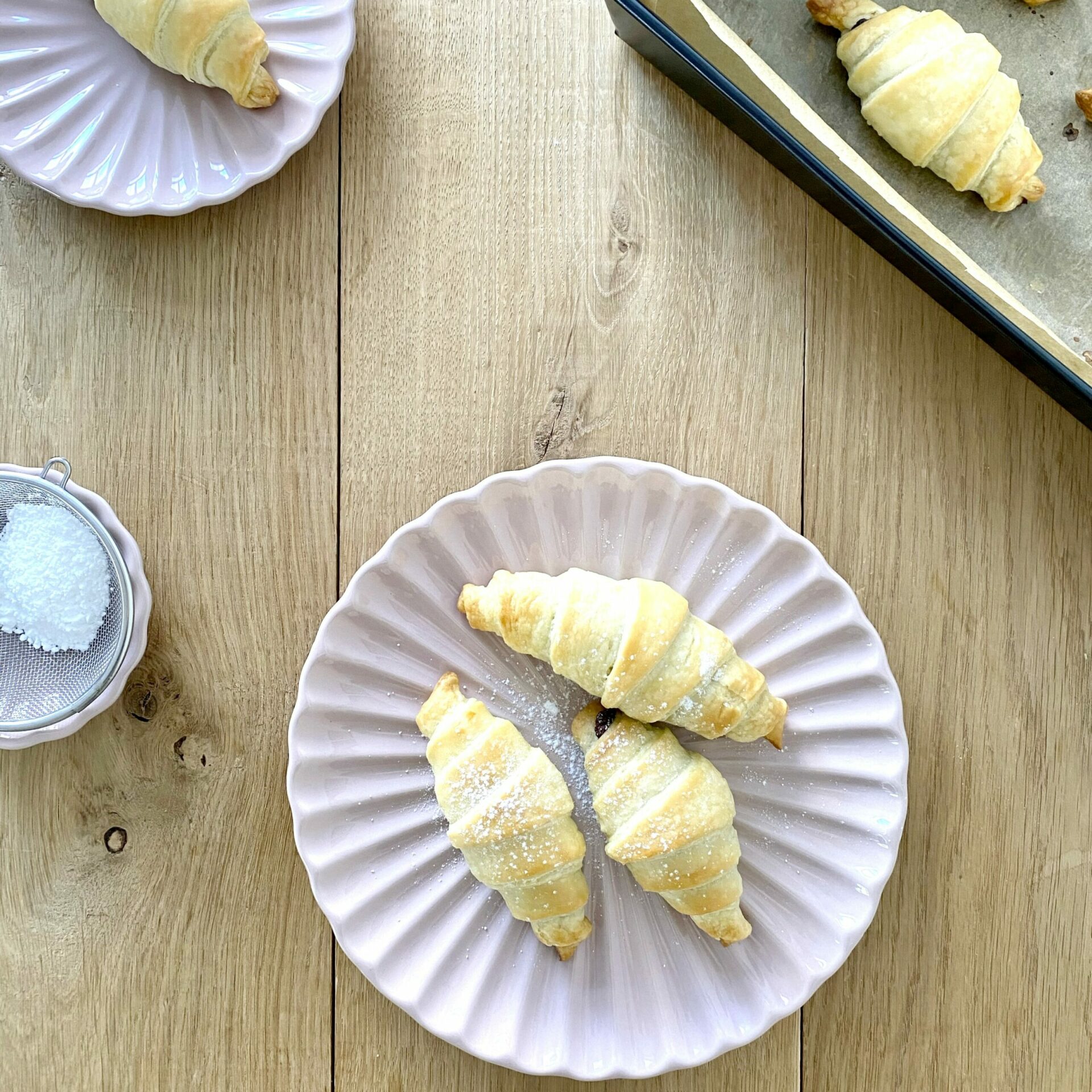 Rogaliki Z Ciasta Francuskiego Z Marmoladą otoprzepis.pl