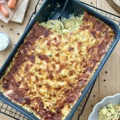 Gnocchi zapiekane z cukinią i marchewką