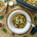 Makaron orzo z kurczakiem i cukinią
