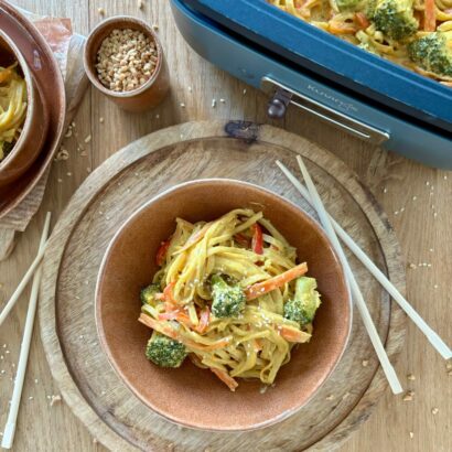 Makaron chow mein z warzywami